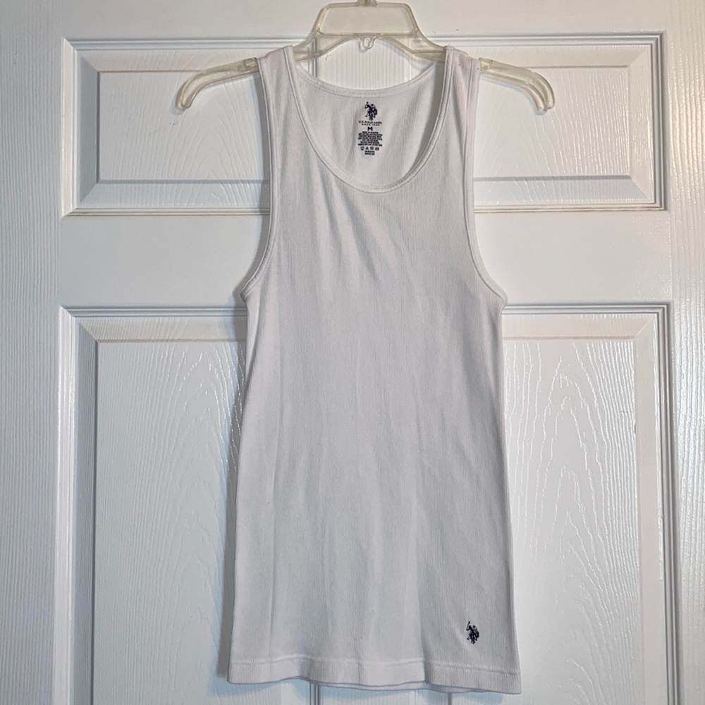 Polo White Tank Top - Picture 1 of 4